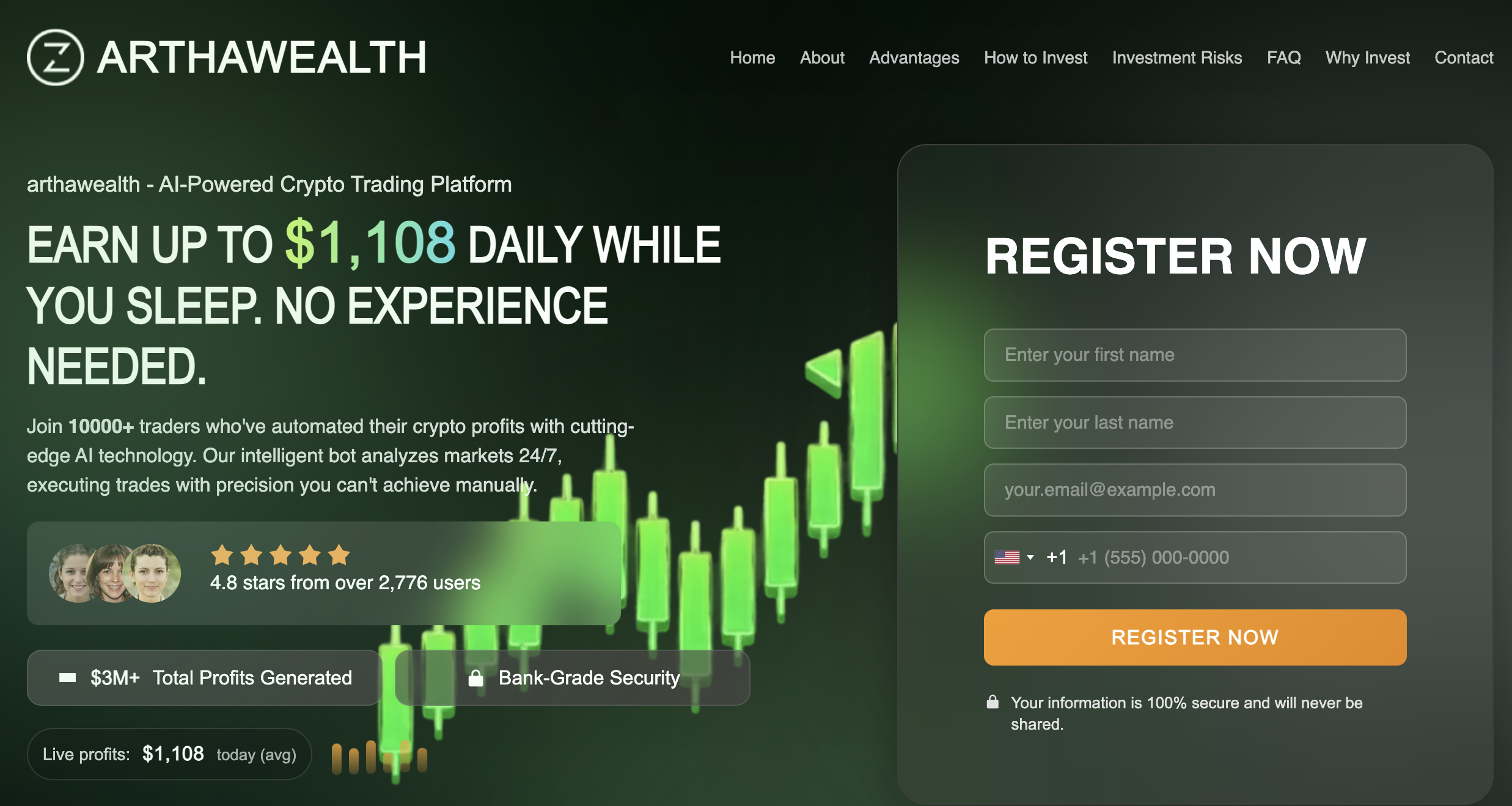 Arthawealth.org Scam Review